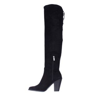 JESSICA SIMPSON Over The Knee Faux Suede Boots